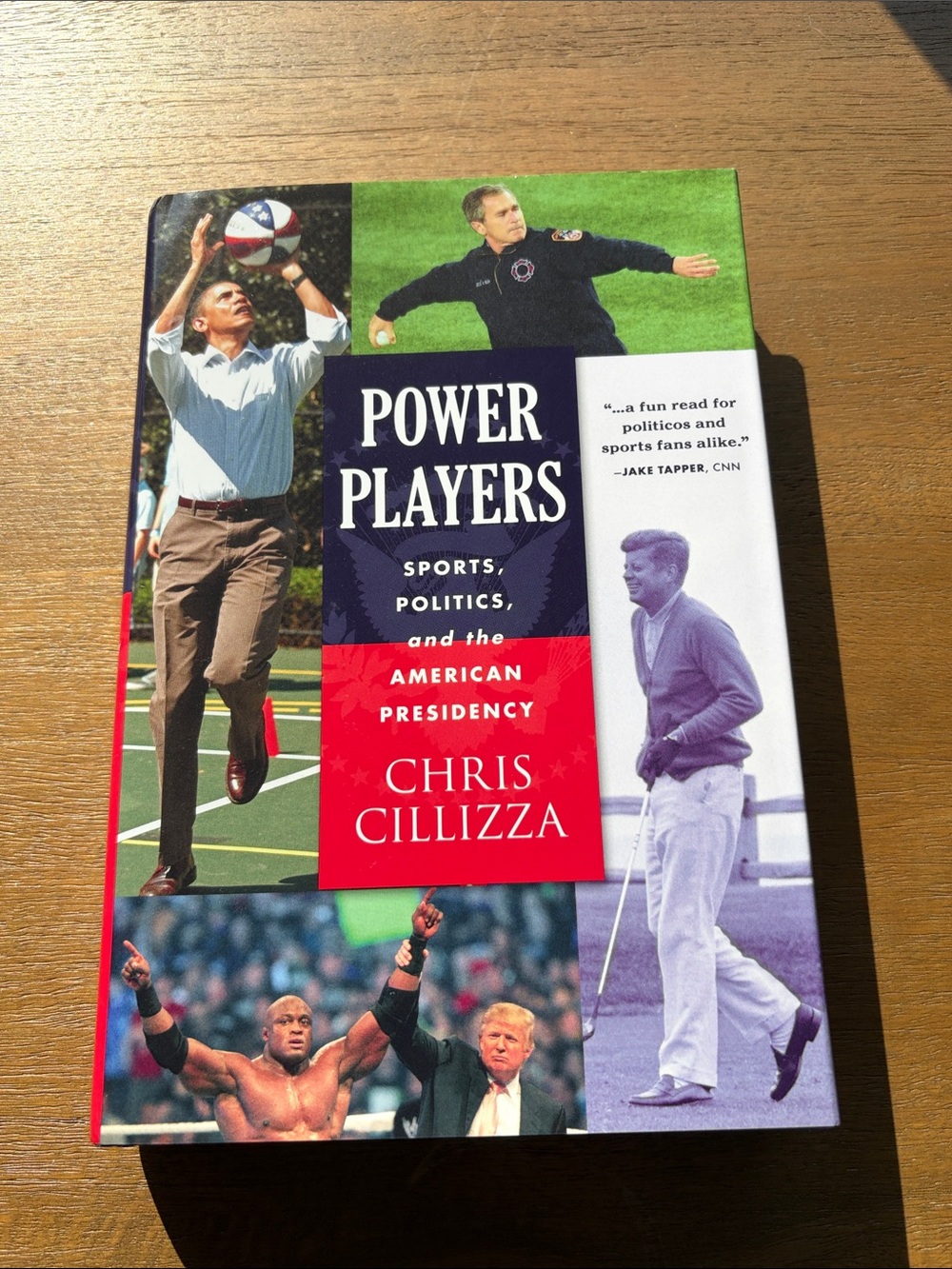 Power Players by Chris Cillizza (Hardcover) -Signed Copy